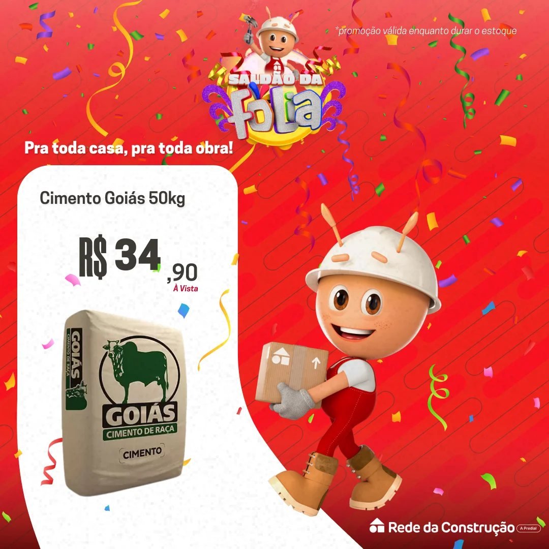 Post da campanha Saldão da Folia para A Predial